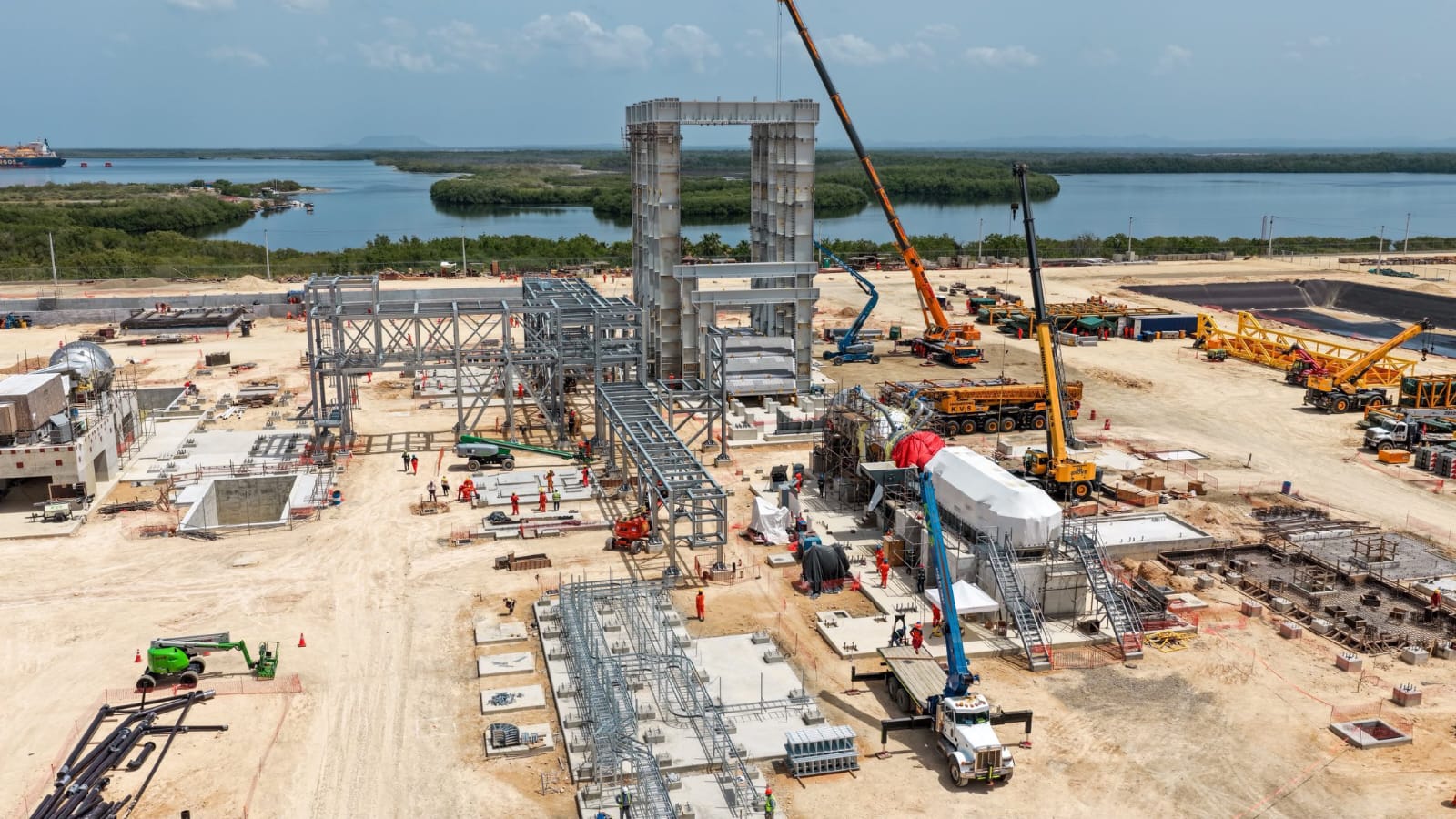 Manzanillo Gas & Power alcanza 66.9 % de ejecución tras inversión superior a US$1.7 billones